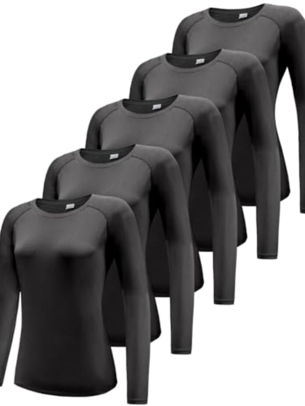Women's UPF 50+ Sun Protection Long Sleeve Quick Dry Athletic T-Shirt